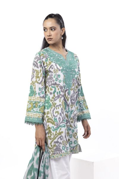 Embroidered | Cotton | Tailored 3 Piece | AED 200.00