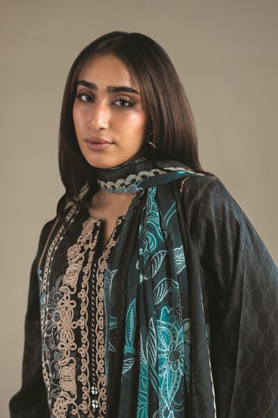 Embroidered | Satin | Fabrics 3 Piece | AED 200.00