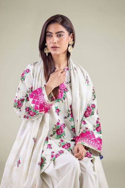 Embroidered | Cambric | Kurta | AED 130.00