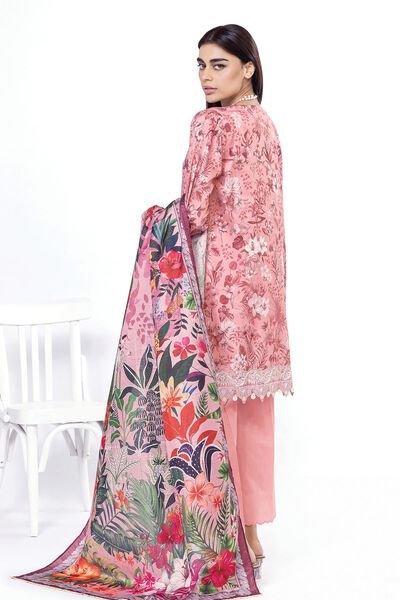 Embroidered | Cotton Satin | Fabrics 3 Piece | AED 120.00