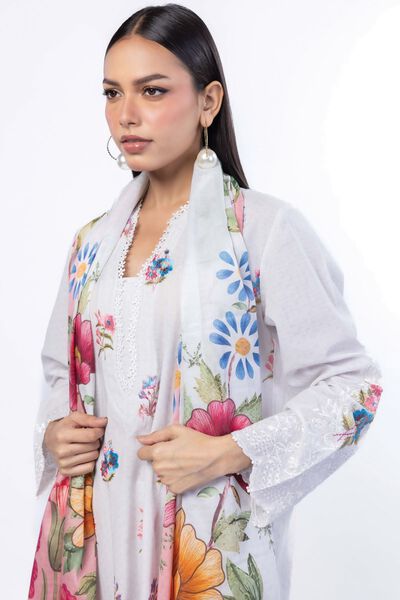 Embroidered | Cotton Dobby | Tailored 3 Piece | AED 300.00