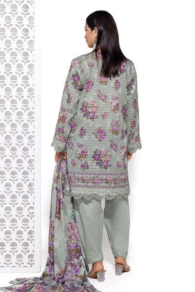 Jacquard | Printed | Fabrics 3 Piece | AED 70.00