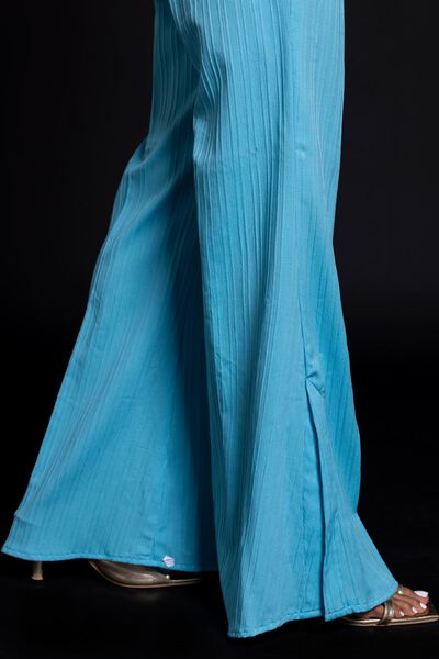 Trousers, TURQUOISE, hi-res