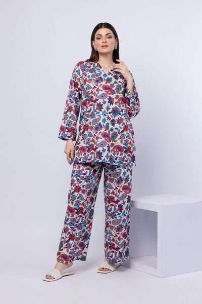 Printed | Cambric | Pants | AED 48.00