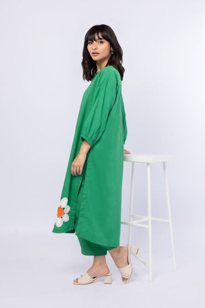 Dyed | Crosshatch Poplin | Pants | AED 18.00
