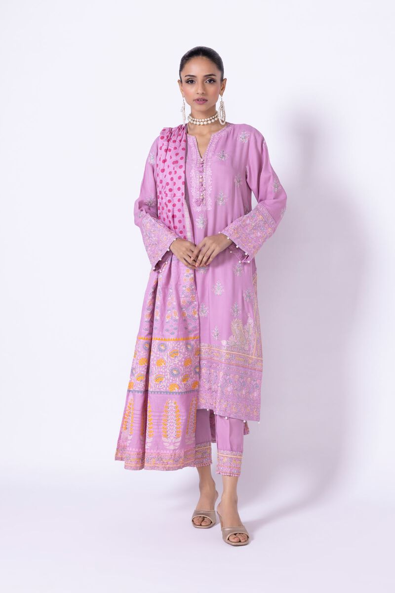 Embroidered | Tusser Silk | Dupatta | AED 42.00
