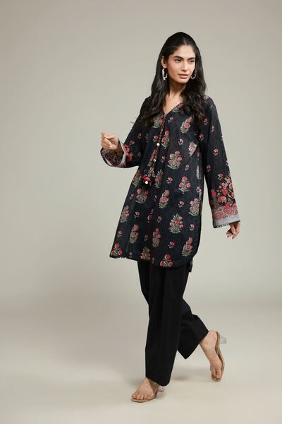 Printed | Cambric | Tailored 2 Piece | Top and Bottom | AED 180.00