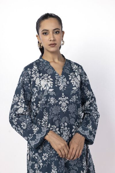 Embroidered | Light Khaddar | Fabrics 2 Piece | Top and Bottom | AED 50.00