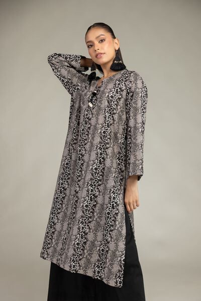 Printed | Cambric | Printed Cambric Kurta | AED 150.00