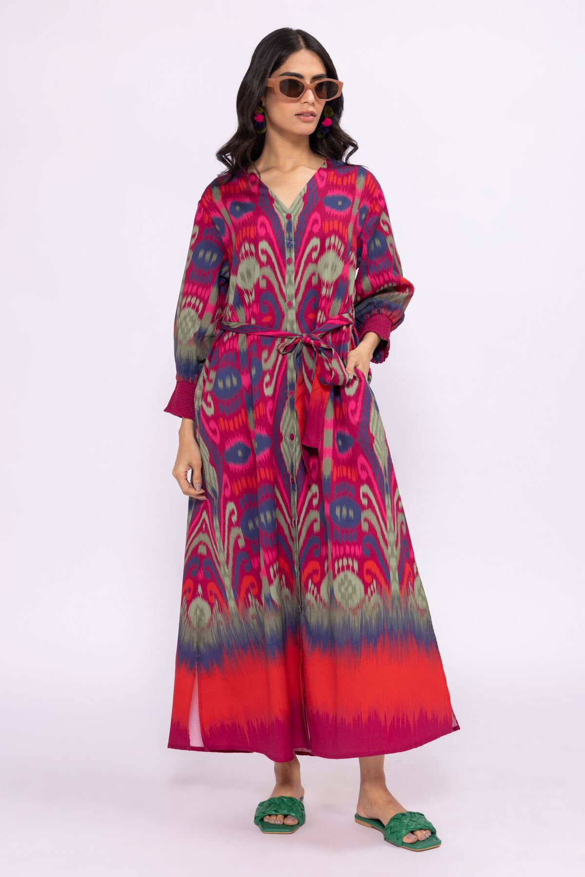 Khaadi top long frocks