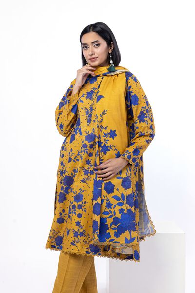 Printed | Light Khaddar | Tailored 3 Piece | AED 180.00
