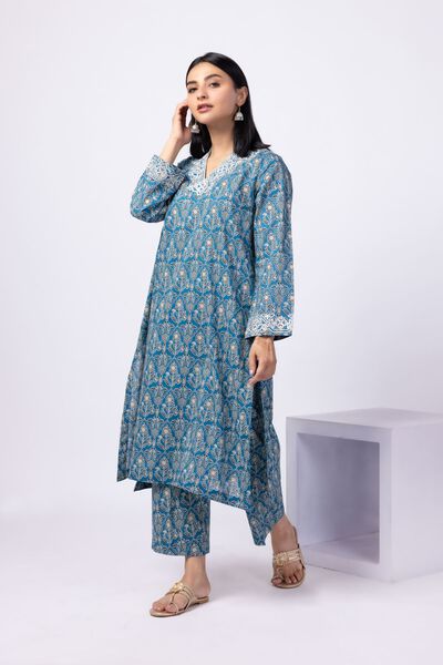 Printed | Cambric | Pants | AED 48.00