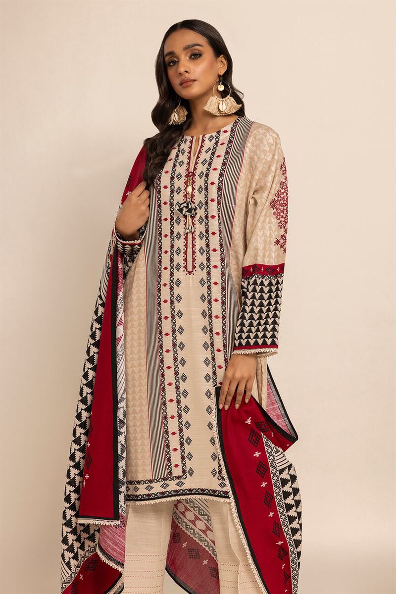 Embroidered | Khaddar | Fabrics 3 Piece | null