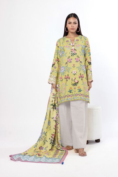 Embroidered | Blended Khaddar | Fabrics 3 Piece | AED 180.00