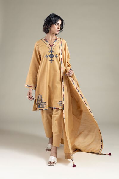 Dyed | Khaddar | Shalwar | AED 60.00