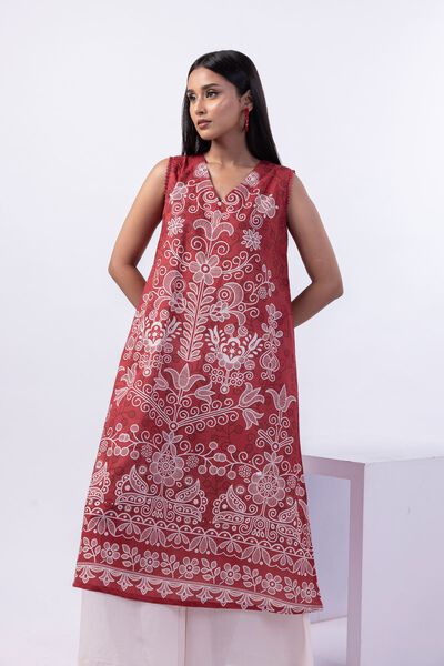 Printed | Cambric | Kurta | AED 40.00