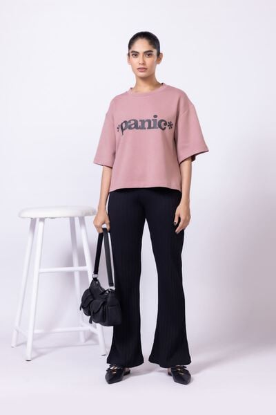 Dyed | Variegated Rib | Trousers | AED 18.00