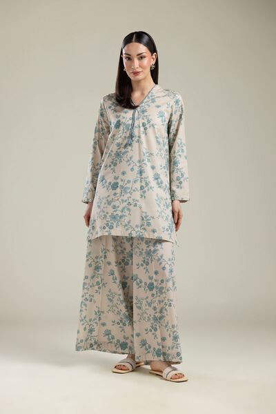 Printed | Cotton Viscose | Floral Cotton Pants | AED 100.00