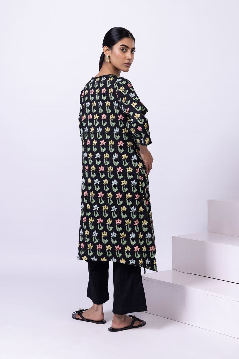 Printed | Ripple Crinkle | Kurta | AED 30.00