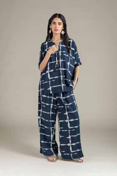 Printed | Viscose Crinkle | Trousers | AED 30.00