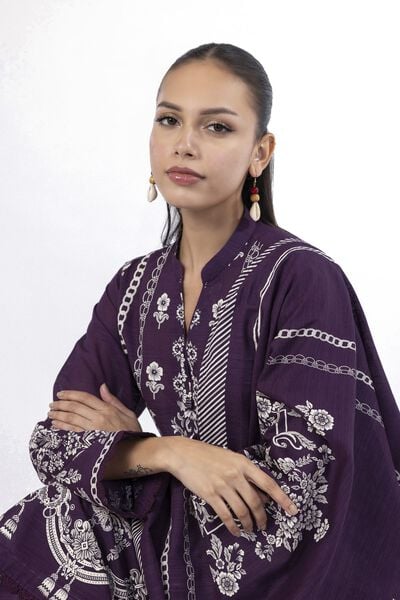 Printed |Light Khaddar | Fabrics 3 Piece | AED 70.00