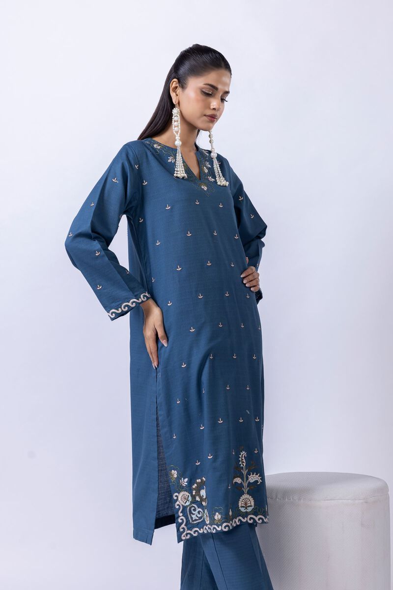 Embroidered | Cotton Dobby | Kurta | null