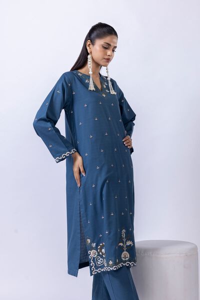 Embroidered | Cotton Dobby | Kurta | AED 70.00