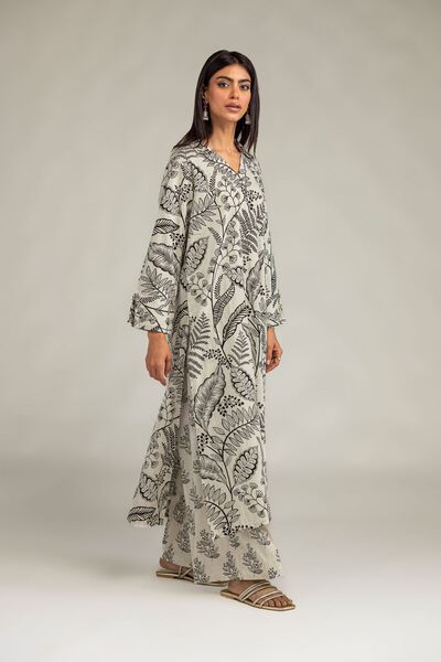 Printed | Textured Cotton | Printed Cotton Pants | AED 30.00