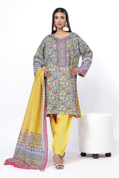 Printed | Lawn | Fabrics 3 Piece | AED 70.00