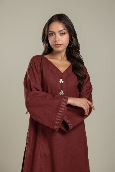 Dyed | Cotton Dobby | Kurta | AED 200.00