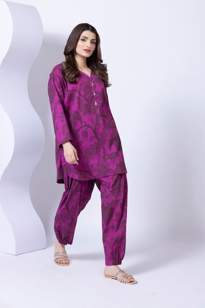 Printed | Ripple Crinkle | Pants | AED 36.00