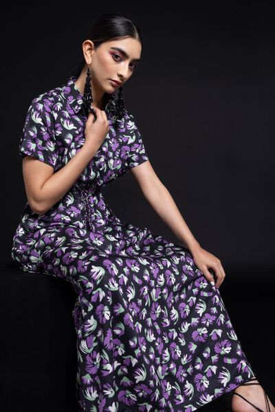 Drawstring Dress