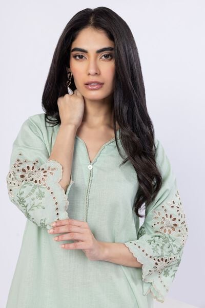 Embroidered | Linen Cotton | Kurta | AED 140.00