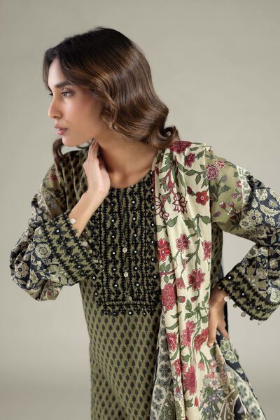 Printed | Messuri | Tailored 3 Piece | AED 250.00