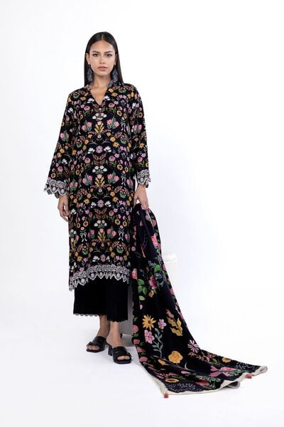 Embroidered | Blended Khaddar | Fabrics 3 Piece | AED 180.00