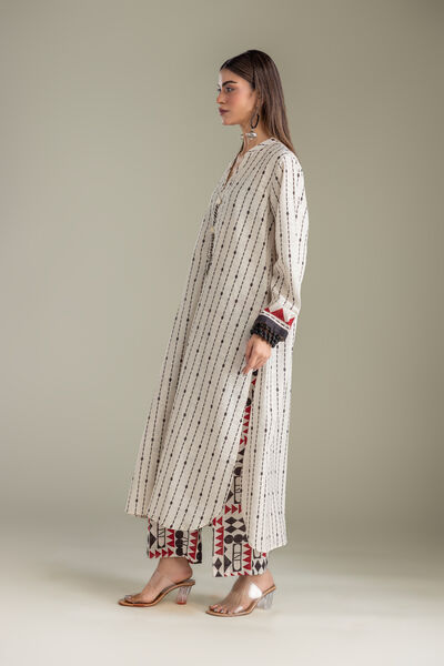 Printed | Light Khaddar | Printed Khaddar Pants | AED 130.00