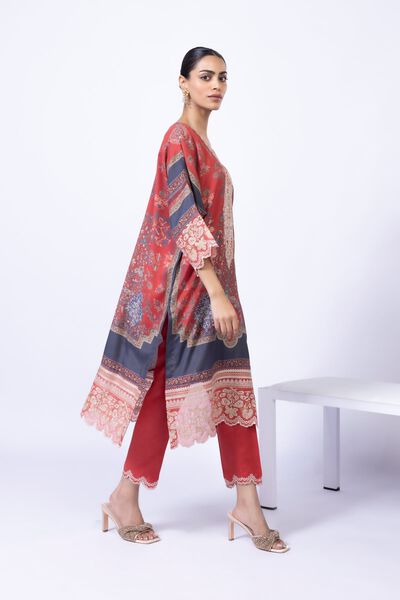 Embroidered | Thai Silk | Pants | AED 36.00