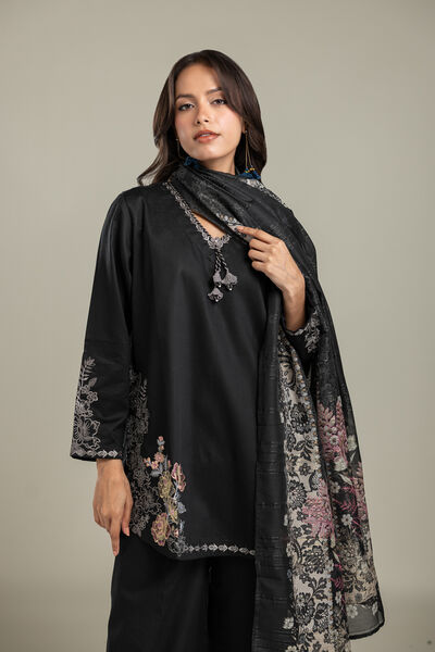 Embroidered | Textured Cotton | Kurta | AED 200.00