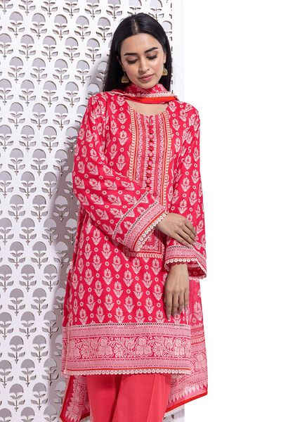 Lawn | Embroidered | Fabrics 3 Piece | AED 120.00