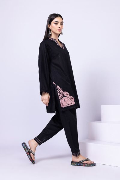 Dyed | Khaddar | Pants | AED 18.00