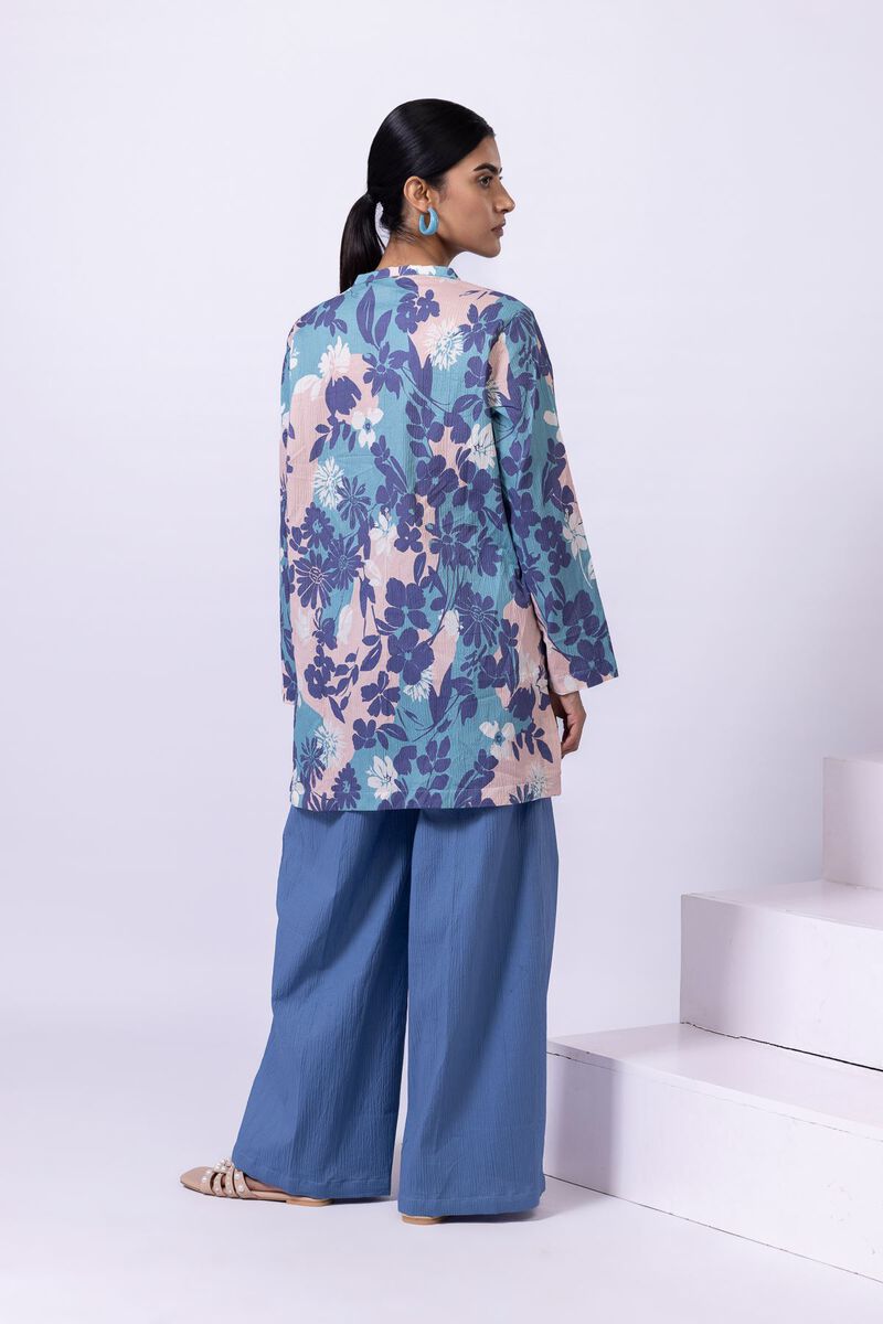 Printed | Ripple Crinkle | Kurta | AED 50.00