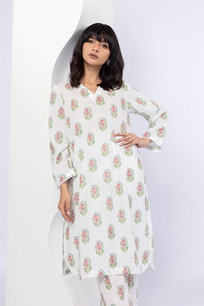 Printed | Cambric | Kurta | AED 80.00
