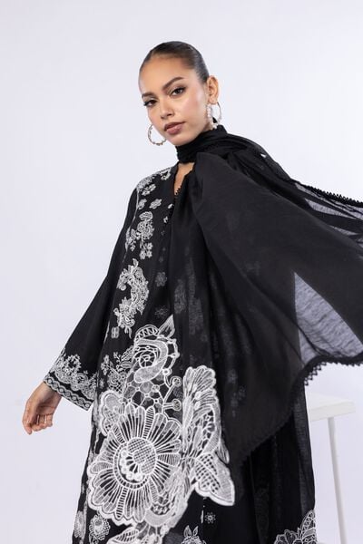 Embroidered | Cotton Net | Dupatta | AED 108.00