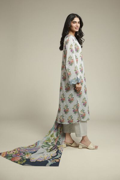 Embroidered | Mesuri | 3-Piece Tailored Suit | AED 280.00