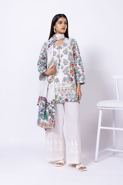 Embroidered | Crosshatch Poplin | Kurta | AED 140.00