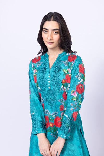 Embroidered | Cotton Viscose | Kurta | AED 80.00
