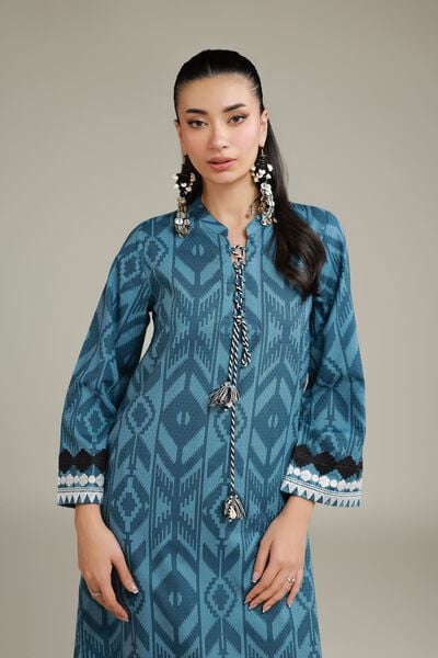 Embroidered | Cotton Dobby | Printed Cotton Kurta | AED 130.00