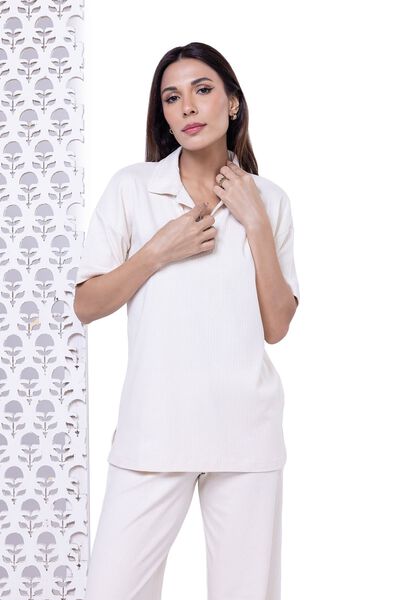 Dyed | Variegated Rib | T-shirt | AED 18.00