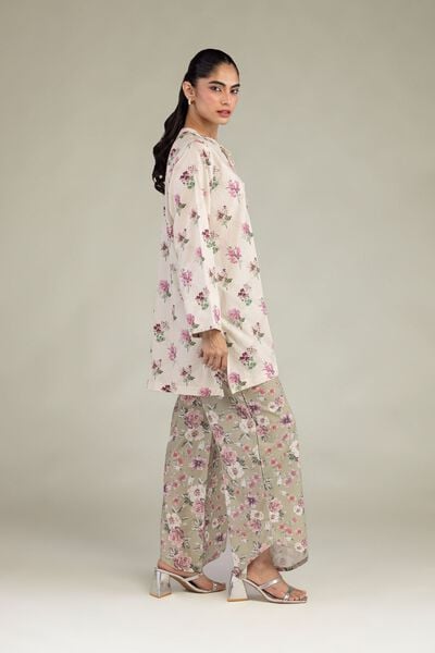 Printed | Cotton Viscose | Printed Cotton Pants | AED 100.00