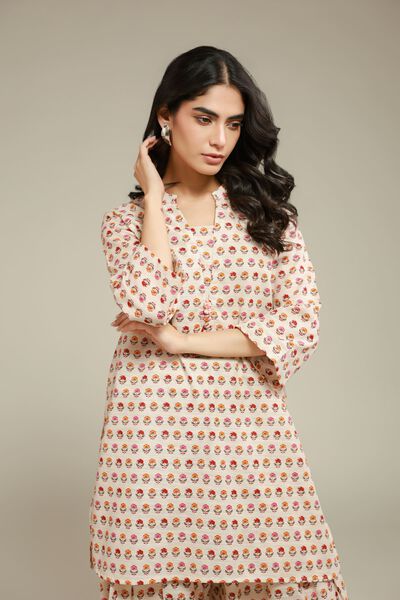 Printed | Textured Cotton | Kurta | AED 100.00
